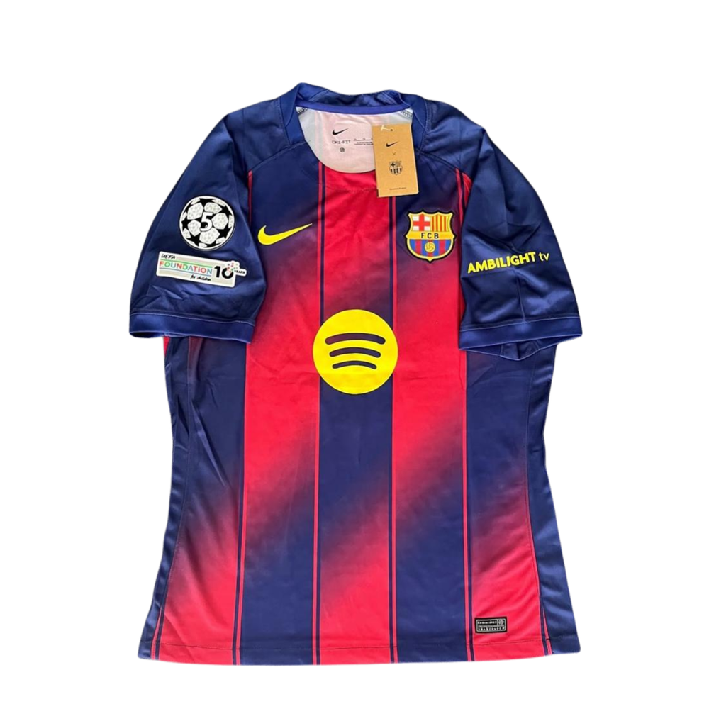FC Barcelona Home Jersey 2025/26 – Premium Fans Edition Football Shirt
