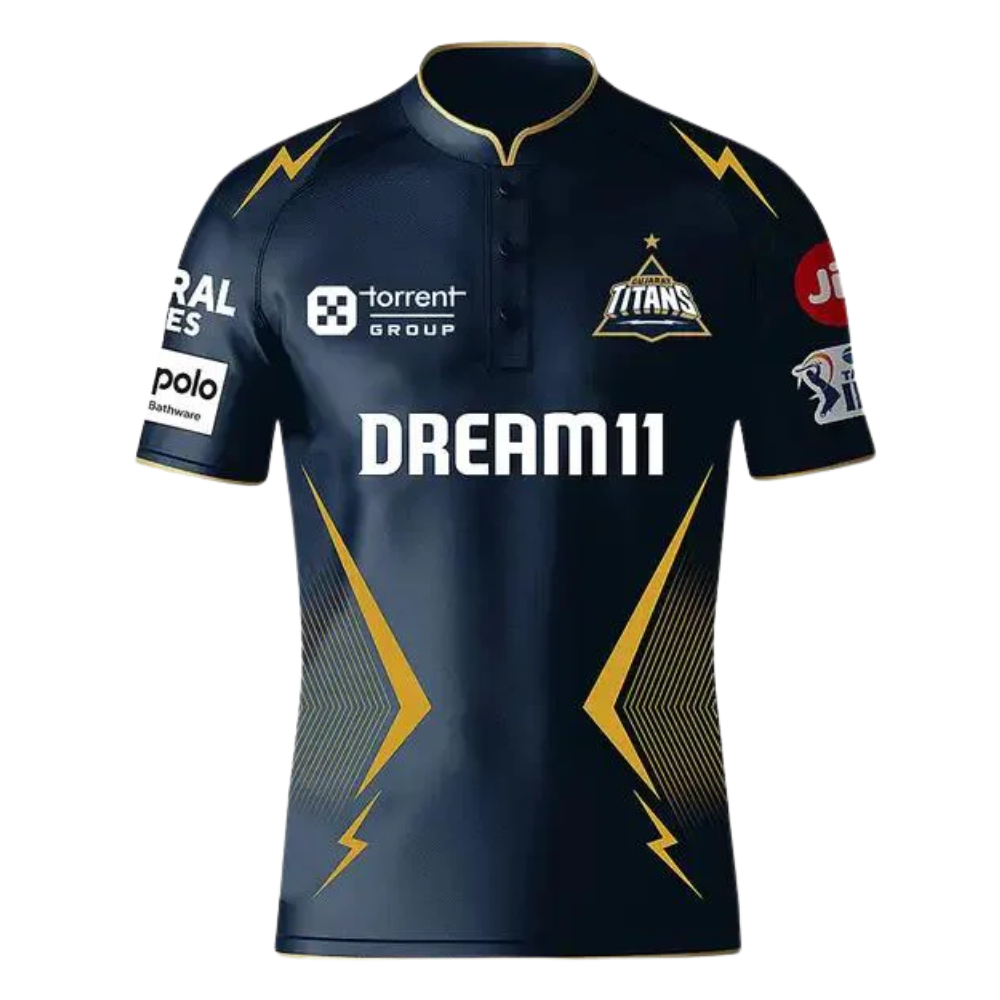 Gujarat Titans Men’s Official Jersey 2025 – IPL Premium Edition