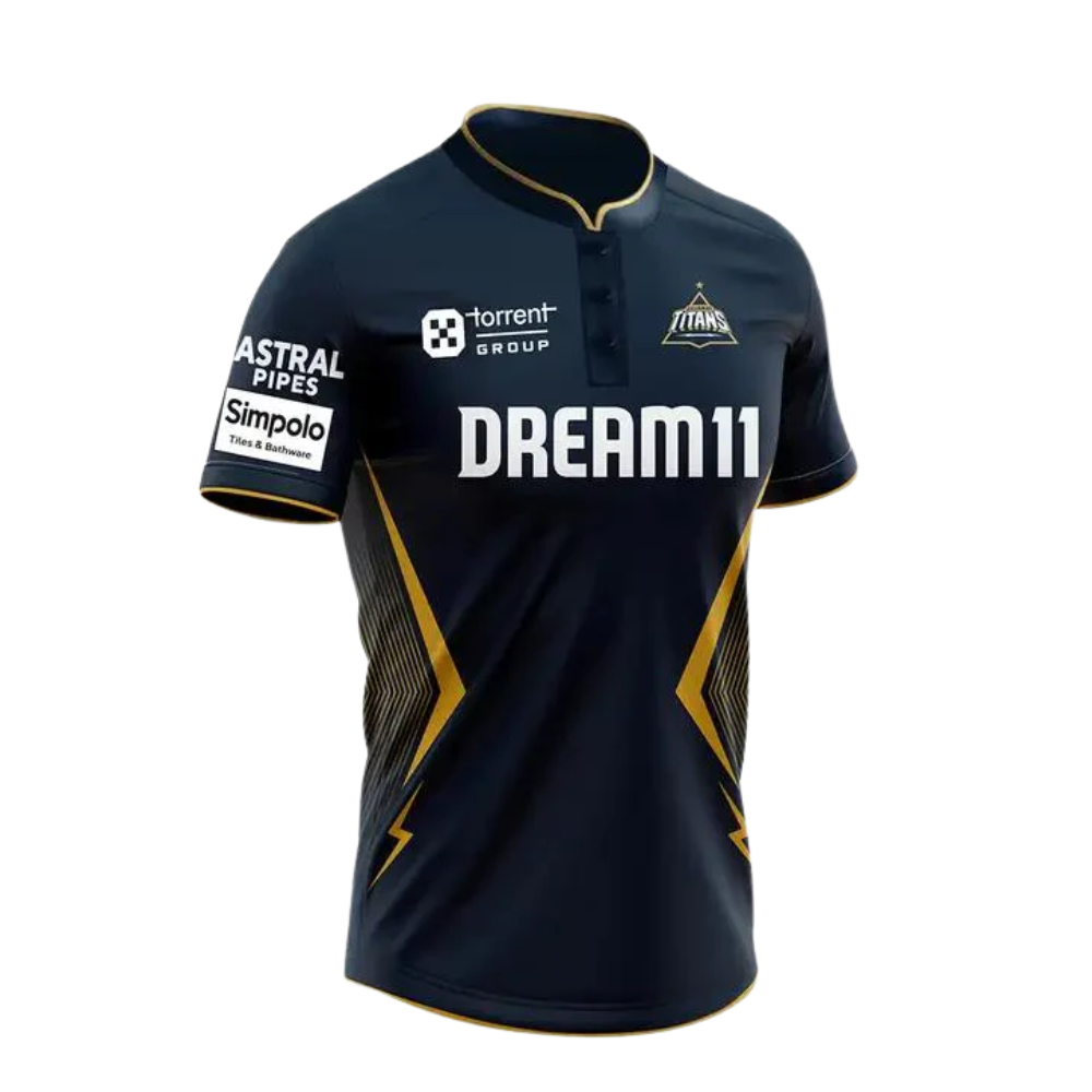 Gujarat Titans Men’s Official Jersey 2025 – IPL Premium Edition