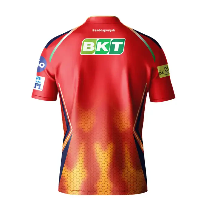 Punjab Kings Men’s Fan Jersey 2025 – IPL Premium Fan Edition