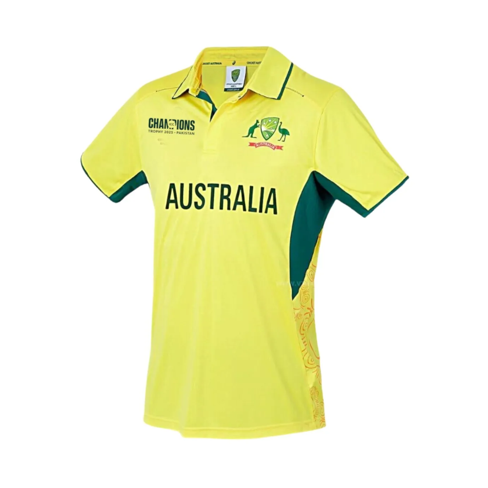 Australia Champions Trophy 2025 Men’s Cricket Shirt – Premium Fans Edition