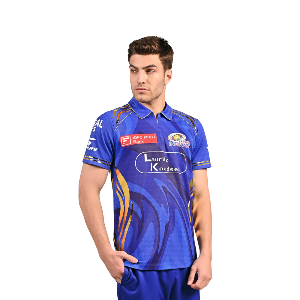Mumbai Indians 2025 Official Men’s Player Edition Jersey – IPL Player Version
