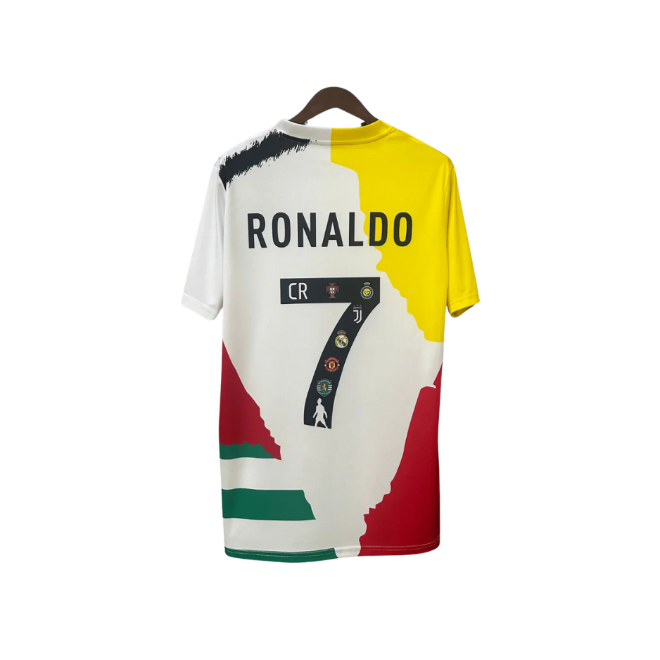 Legendary “Ronaldo” All Team Logo Kit – CR7 Premium Fans Jersey 2025